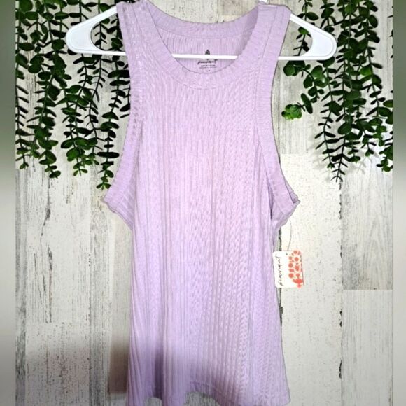 NWT Free People Blissed Out Ribbed Tank - Picture 7 of 13